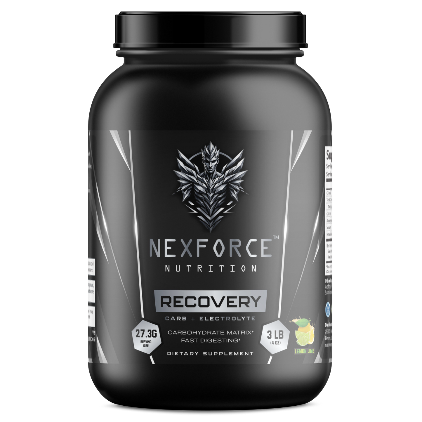 Recovery Carb + Electrolytes: Lemon Lime 1365g