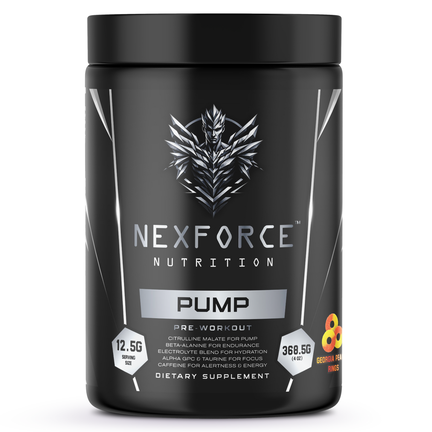 Pump Pre - Workout Georgia Peach Rings