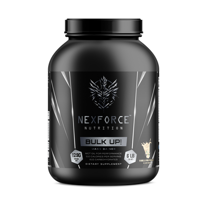 6lb Bulk Up! Mass Gainer Vanilla Milkshake w/Low Sugar