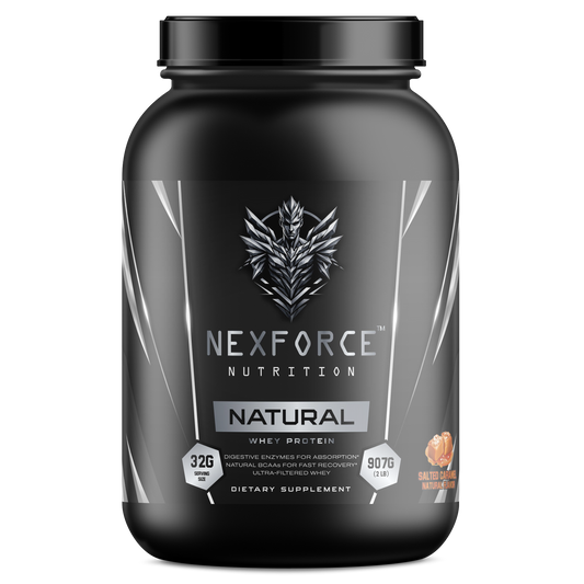 2lb Whey Natural Salted Caramel – 28 servings