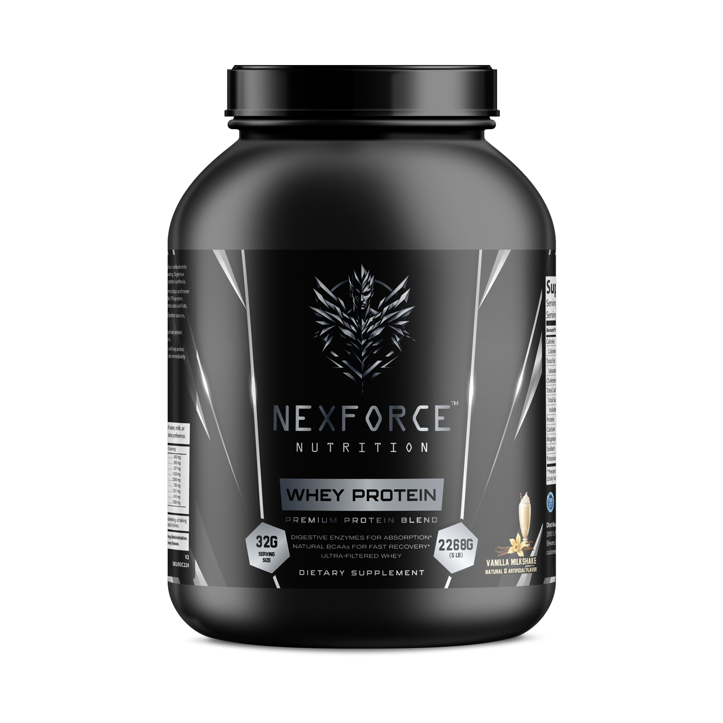 5lb Whey Protein Vanilla – 70 servings