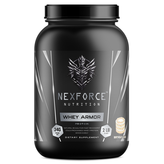 2lb Whey Armor Protein Birthday Cake