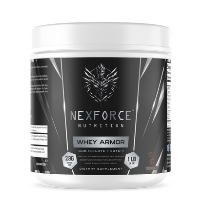 1lb 100% Whey Armor Isolate Protein Chocolate