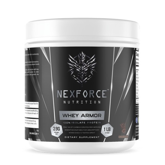 1lb 100% Whey Armor Isolate Protein Chocolate