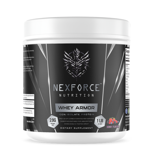 1lb Whey Armor Isolate Protein Berry