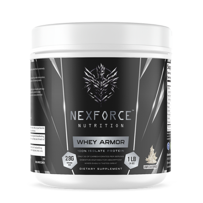 1lb Whey Armor Isolate Protein Unflavored