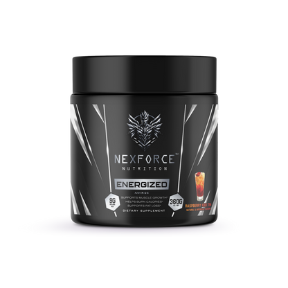 Energized Aminos Raspberry Iced Tea 360g – 40 servings