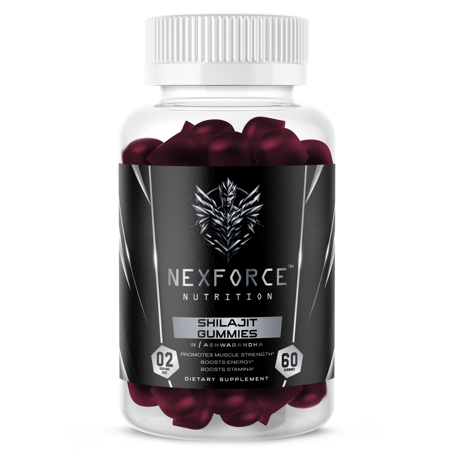 Premium Shilajit Gummies w/Ashwagandha
